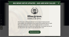 Desktop Screenshot of bluegrassbarrels.com